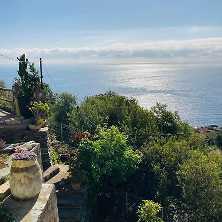 Maison Mediterraneo - Rez De Villa, Vue Imprenable Sur La * Pietranera
