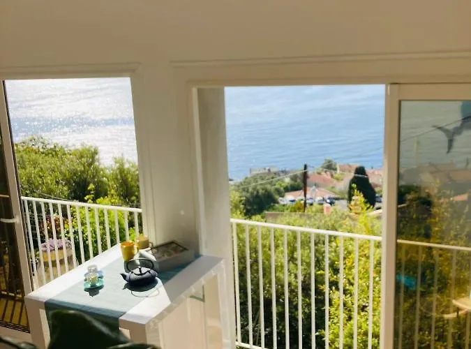 Feriehus Maison Mediterraneo - Rez De Villa, Vue Imprenable Sur La Mer Pietranera