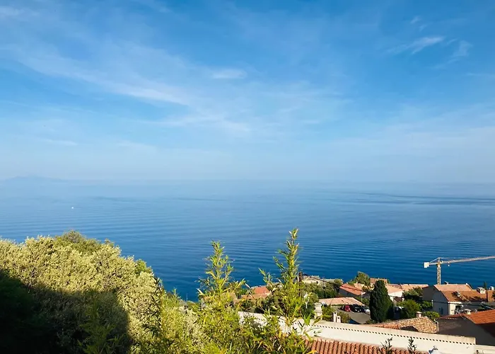 Maison Mediterraneo - Rez De Villa, Vue Imprenable Sur La Mer * Pietranera